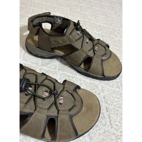 Coleman Excursion Series Kyran Brown Sandals Adjustable Heel Comfort Mens Size 8 - Picture 11 of 15
